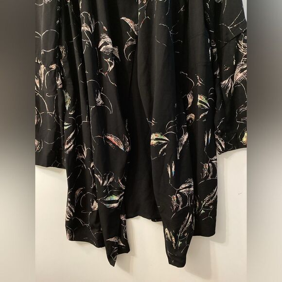Babaton‎ Black Leaf Print Blazer - Picture 5 of 12